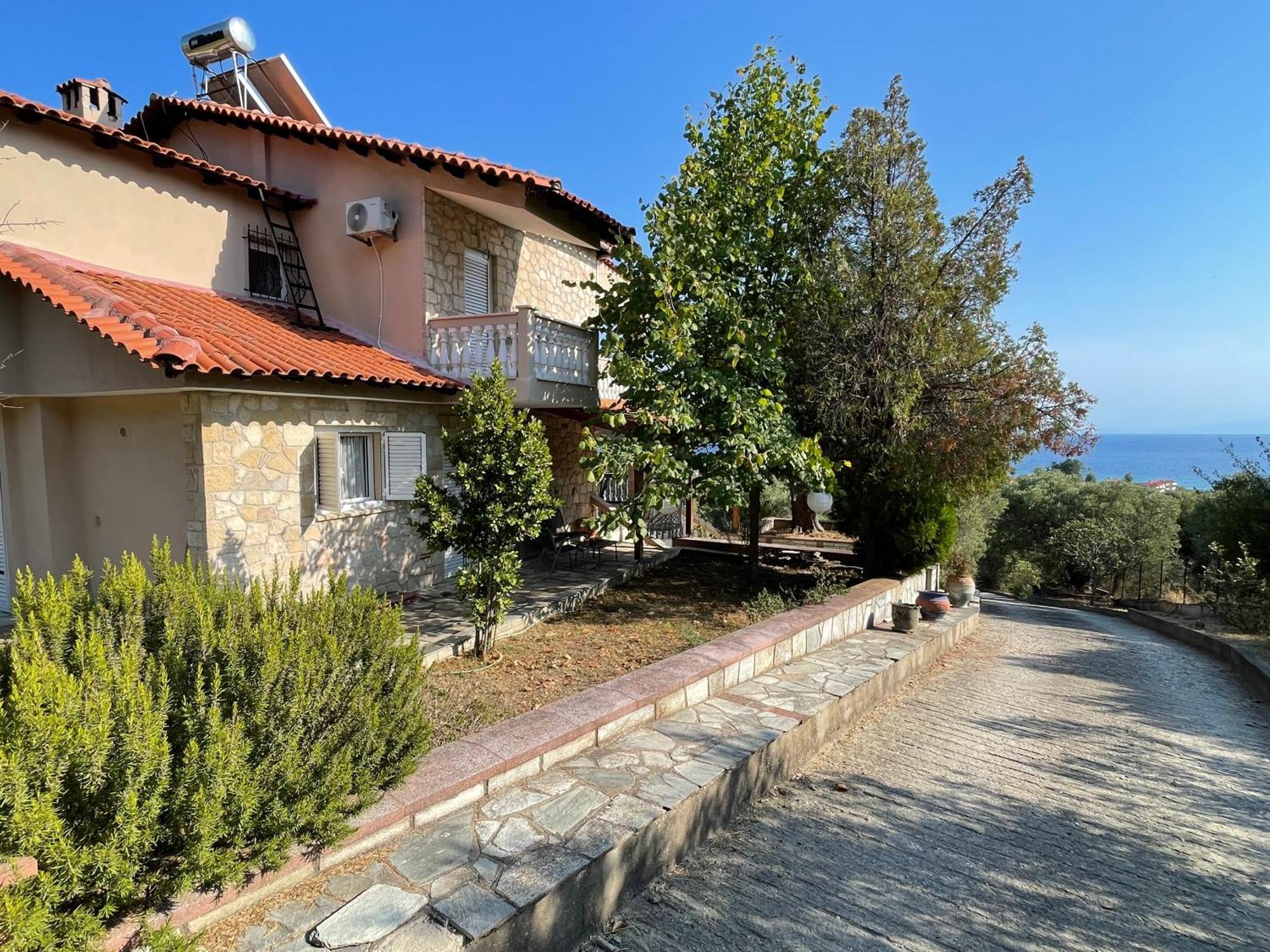 Olive Stone Villa Nea Skioni Exterior foto